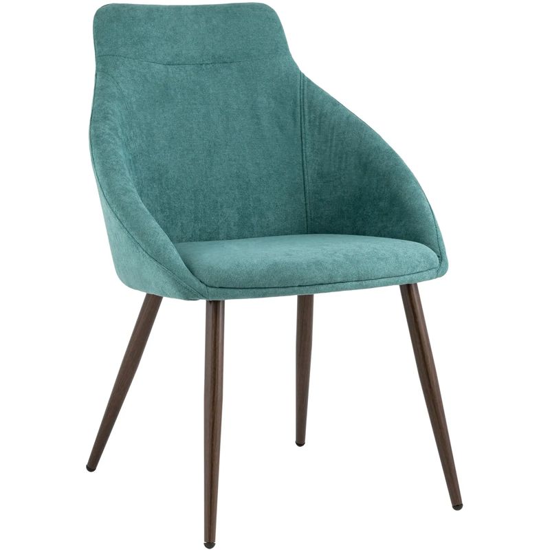 Стул Queenie Chair Голубой Цвет Голубой пастельный Коричневый Стул Queenie Chair Голубой Цвет Голубой пастельный Коричневый в Челябинске | Loft Concept