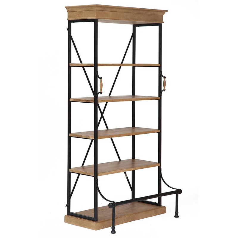 Стеллаж Mango Shelving Patricia Древесина Черный Стеллаж Mango Shelving Patricia Древесина Черный в Челябинске | Loft Concept