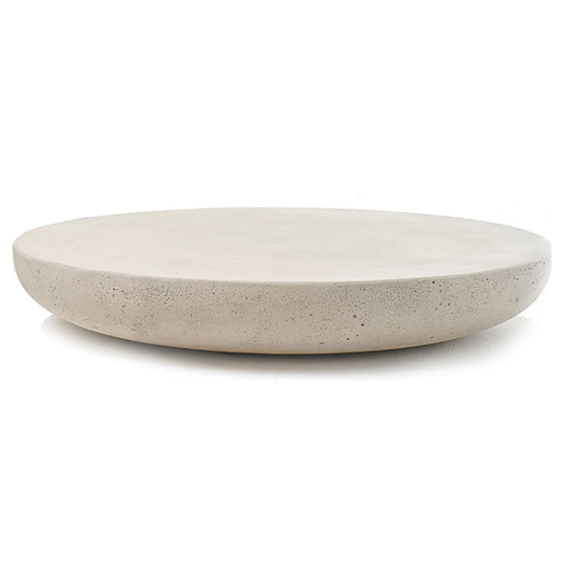 Кофейный стол Tori Round Travertine Coffee Table Бежевый Кофейный стол Tori Round Travertine Coffee Table Бежевый в Челябинске | Loft Concept