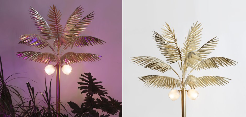 Торшер Palmyra palm tree lamp Торшер Palmyra palm tree lamp - Loft-Concept в Челябинске