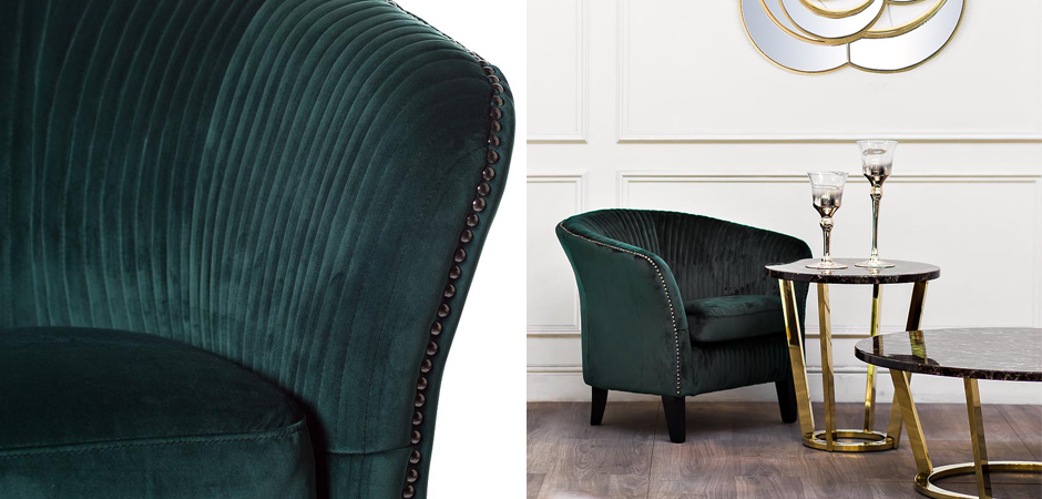 Кресло JackFlower Armchair green - фото №1