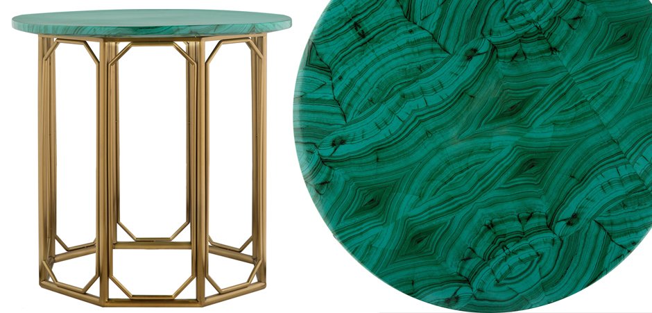 Malachite Modern Side Tables Malachite Modern Side Tables - Loft-Concept в Челябинске