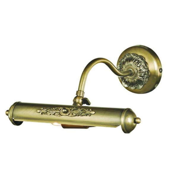 Подсветка для картин Picture Light Classic One Латунь Подсветка для картин Picture Light Classic One Латунь в Челябинске | Loft Concept