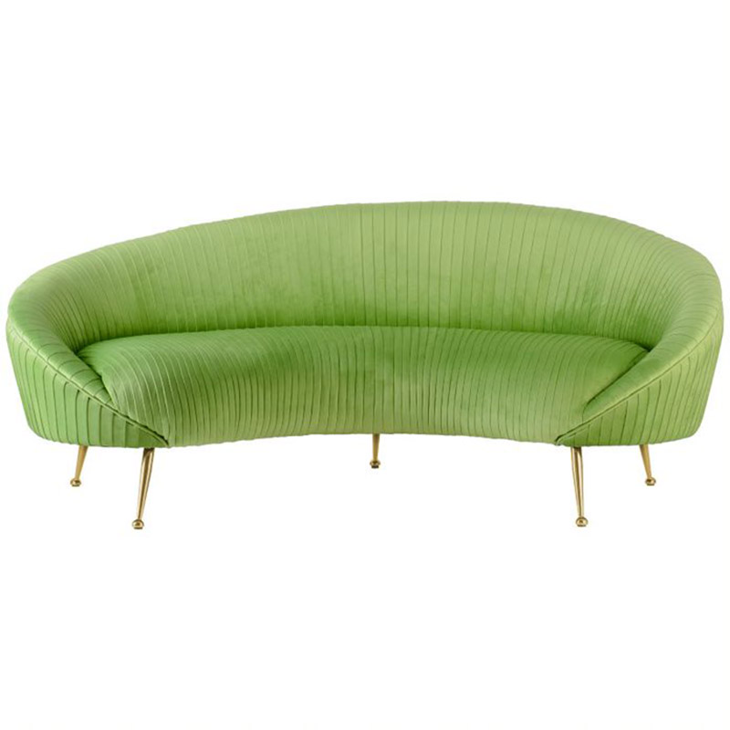 Диван Pebernat Lounge Sofa green Золотой Зеленый смок Прозрачный зеленый Диван Pebernat Lounge Sofa green Золотой Зеленый смок Прозрачный зеленый в Челябинске | Loft Concept