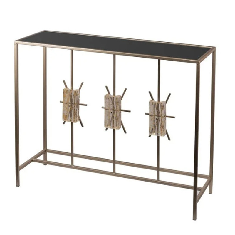 Консоль Console With Decor Золотой Консоль Console With Decor Золотой в Челябинске | Loft Concept