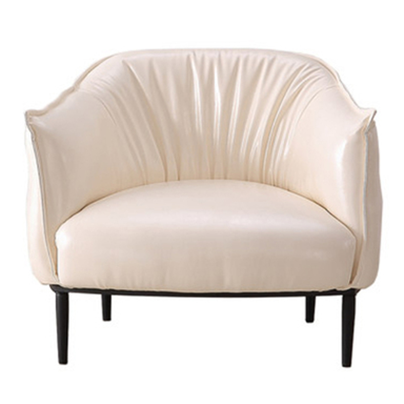 Кресло Sofa White Leather Белый Кресло Sofa White Leather Белый в Челябинске | Loft Concept