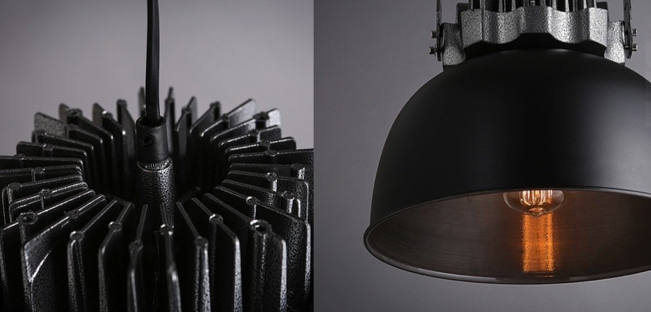 Подвесной светильник Loft Industrial Metal Cage Slam Подвесной светильник Loft Industrial Metal Cage Slam - Loft-Concept в Челябинске