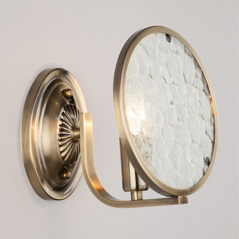 Бра Moibeal Sconce antique bronze Античная Бронза Прозрачный (Transparent) Бра Moibeal Sconce antique bronze Античная Бронза Прозрачный (Transparent) в Челябинске | Loft Concept