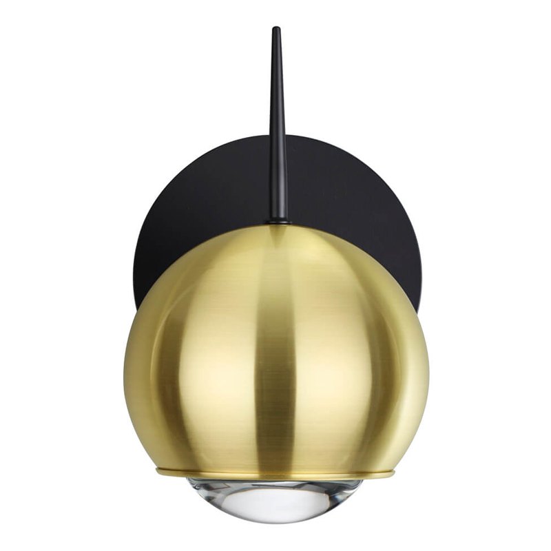 Бра Ivor Sconce Gold Глянцевое золото Черный Бра Ivor Sconce Gold Глянцевое золото Черный в Челябинске | Loft Concept