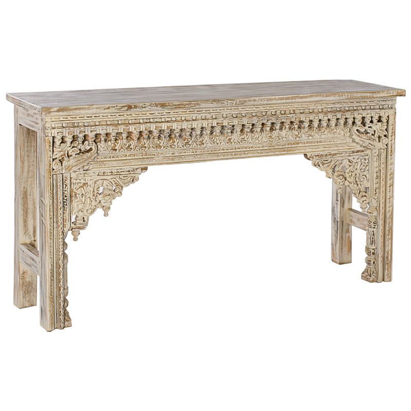 Консоль Parmer Console Бежевый Древесина в Челябинске | Loft Concept 