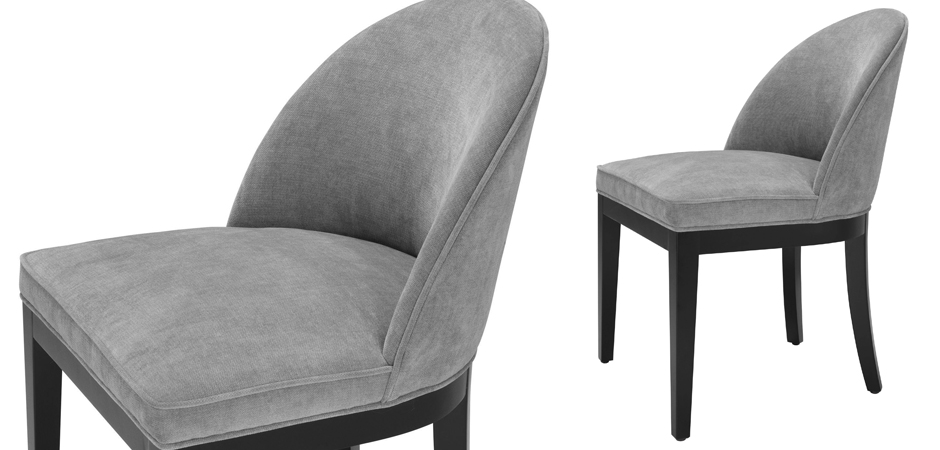 Стул Eichholtz Dining Chair Fallon grey Стул Eichholtz Dining Chair Fallon grey - Loft-Concept в Челябинске