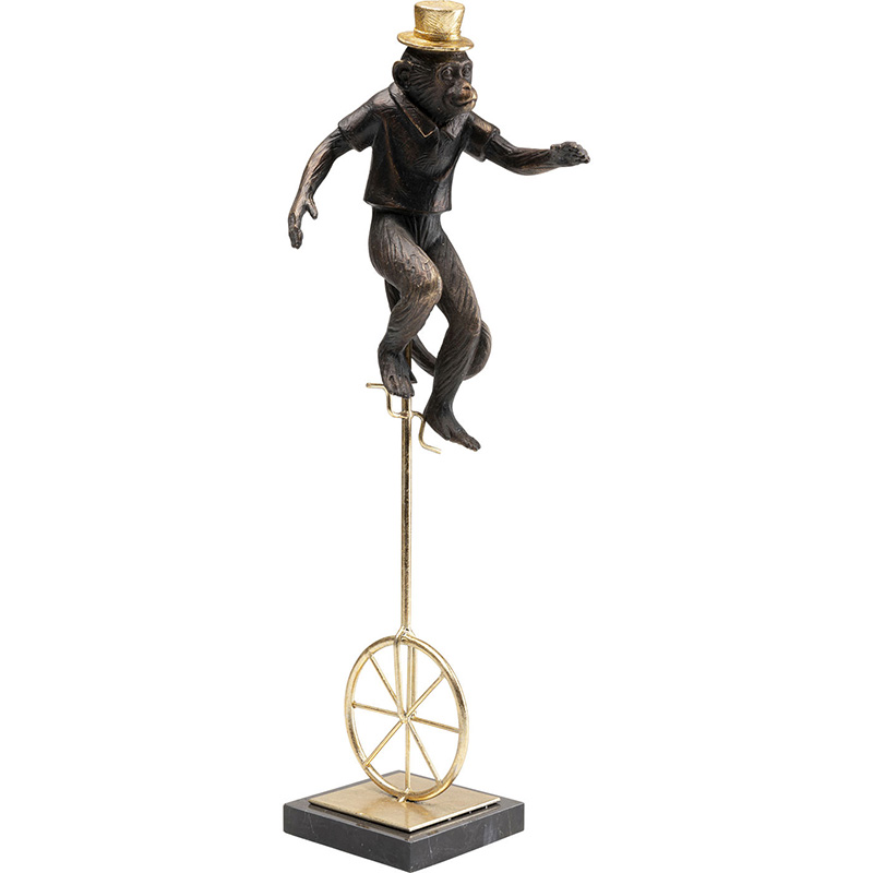 Статуэтка Circus Monkey Коричневый Статуэтка Circus Monkey Коричневый в Челябинске | Loft Concept