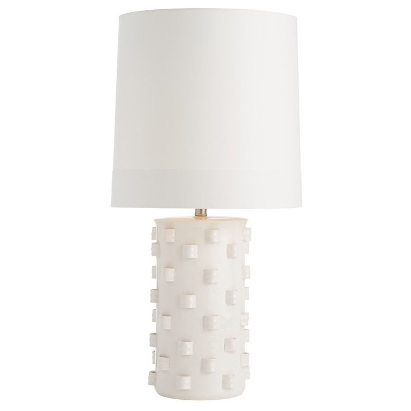 Дизайнерская настольная лампа ROBERTSON LAMP Белый в Челябинске | Loft Concept 