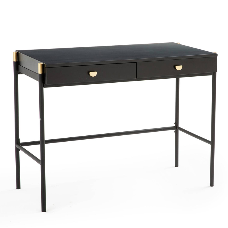 Рабочий стол Herdis Table Черный Рабочий стол Herdis Table Черный в Челябинске | Loft Concept