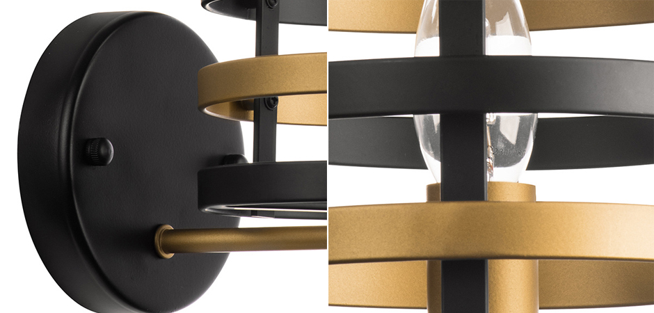 Бра Gold Stripes Sconces Бра Gold Stripes Sconces - Loft-Concept в Челябинске