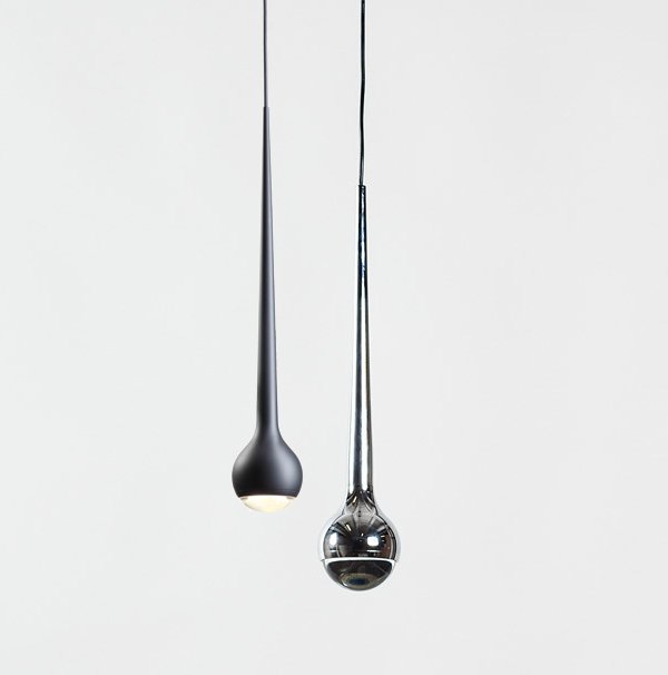Подвесной светильник Falling Up Pendant Light Черный Хром Подвесной светильник Falling Up Pendant Light Черный Хром в Челябинске | Loft Concept