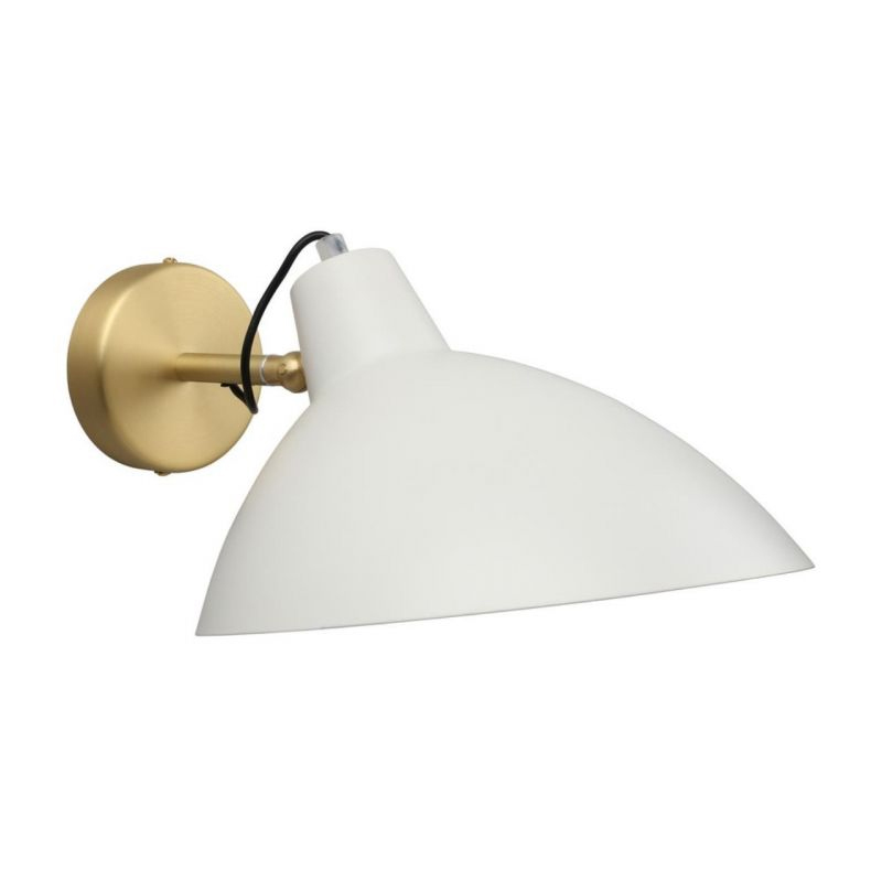Бра с белым матовым плафоном Retro Light матовое золото Белый Бра с белым матовым плафоном Retro Light матовое золото Белый в Челябинске | Loft Concept