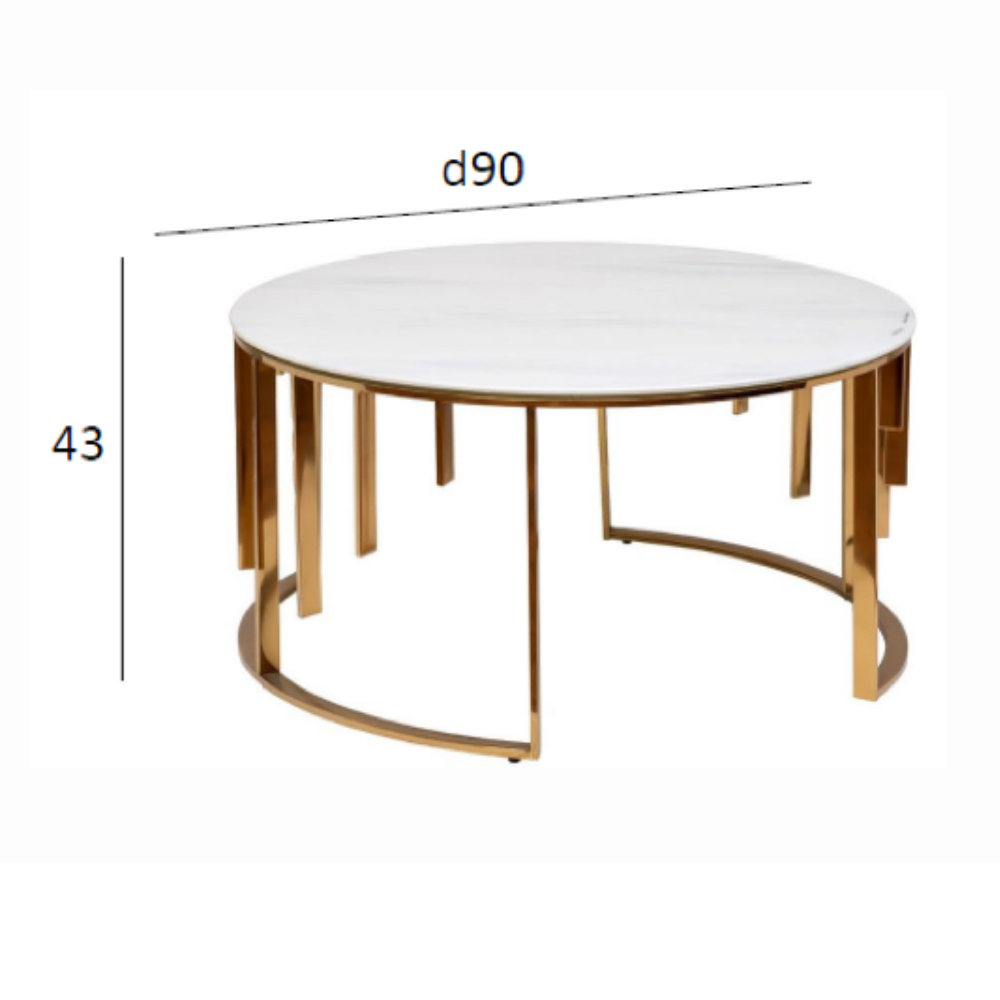 Стол журнальный круглый Interior Accent Стол журнальный круглый Interior Accent в Челябинске