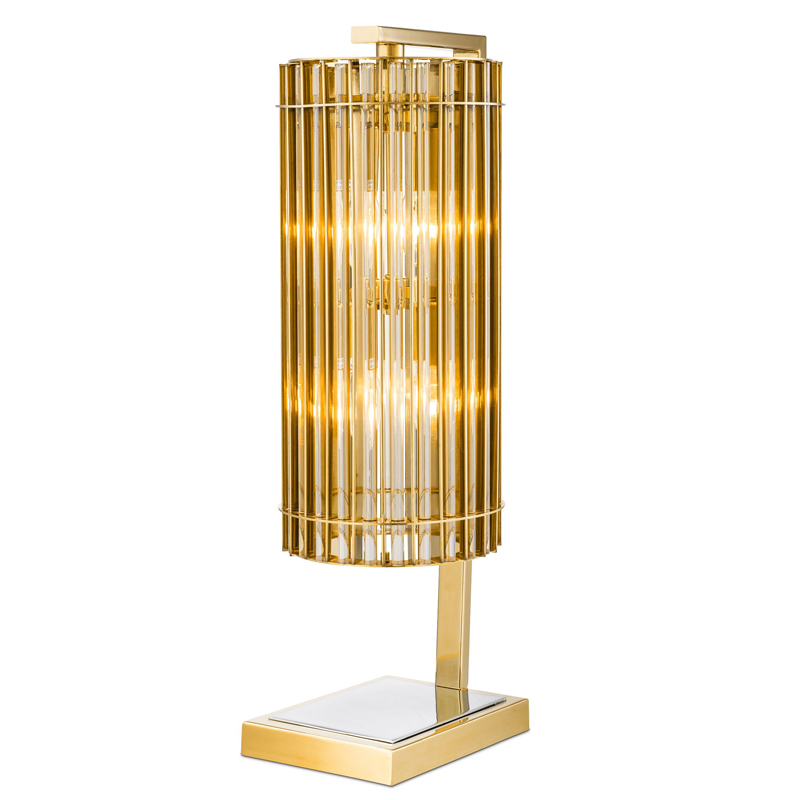 Настольная лампа Eichholtz Table Lamp Pimlico Gold Глянцевое золото Никель Золотой Шампань Настольная лампа Eichholtz Table Lamp Pimlico Gold Глянцевое золото Никель Золотой Шампань в Челябинске | Loft Concept