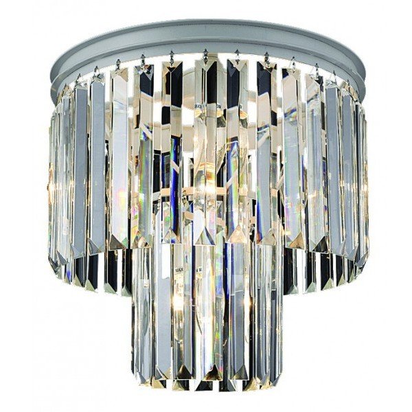 Потолочный светильник RH Odeon Clear Glass ceiling chandelier 2 Square Белый Прозрачное Стекло Потолочный светильник RH Odeon Clear Glass ceiling chandelier 2 Square Белый Прозрачное Стекло в Челябинске | Loft Concept