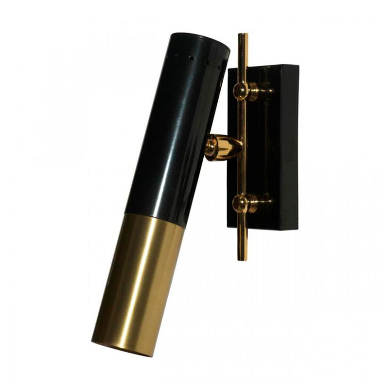 Бра IKE Delightfull Wall Lamp Gold Глянцевое золото Черный Бра IKE Delightfull Wall Lamp Gold Глянцевое золото Черный в Челябинске | Loft Concept