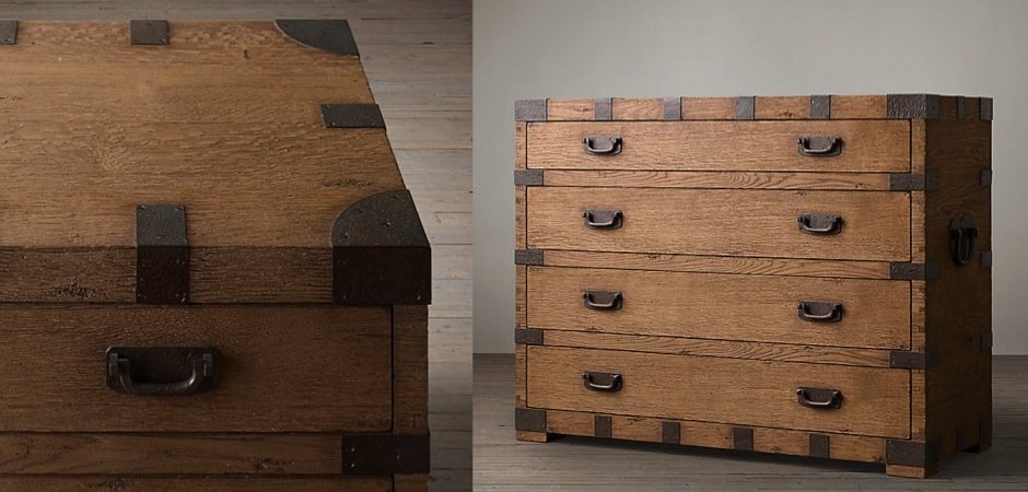 Комод в винтажном стиле Vintage Antique Oak Комод в винтажном стиле Vintage Antique Oak - Loft-Concept в Челябинске
