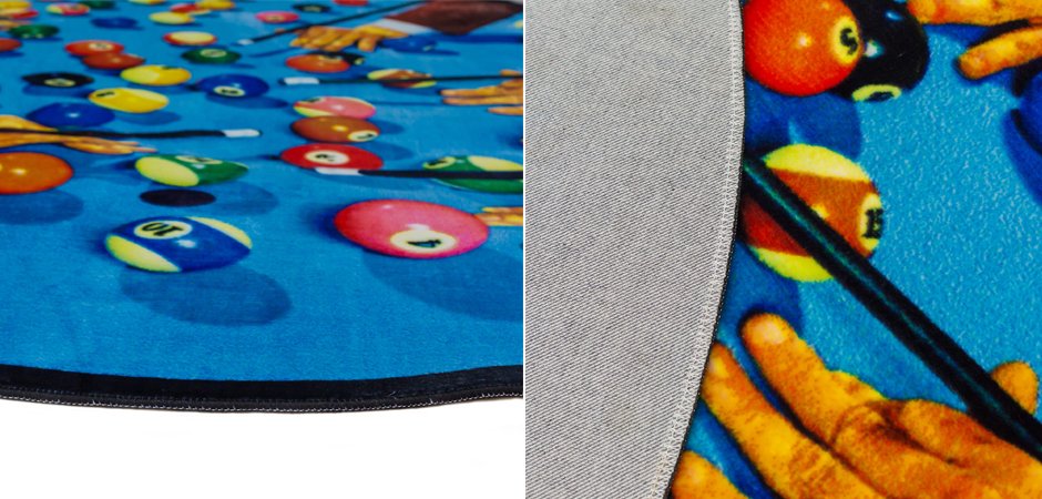 Ковер Seletti Round Rug Snooker Ковер Seletti Round Rug Snooker - Loft-Concept в Челябинске