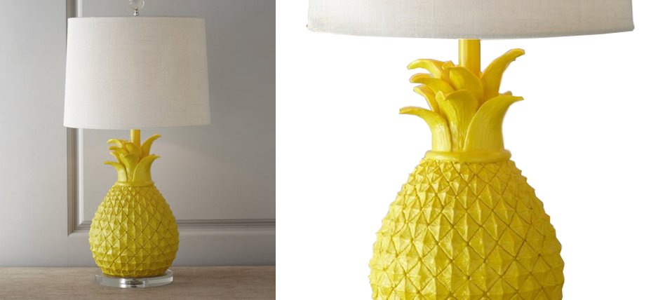 Настольная лампа Yellow Pineapple "Желтый Ананас" Настольная лампа Yellow Pineapple "Желтый Ананас" - Loft-Concept в Челябинске
