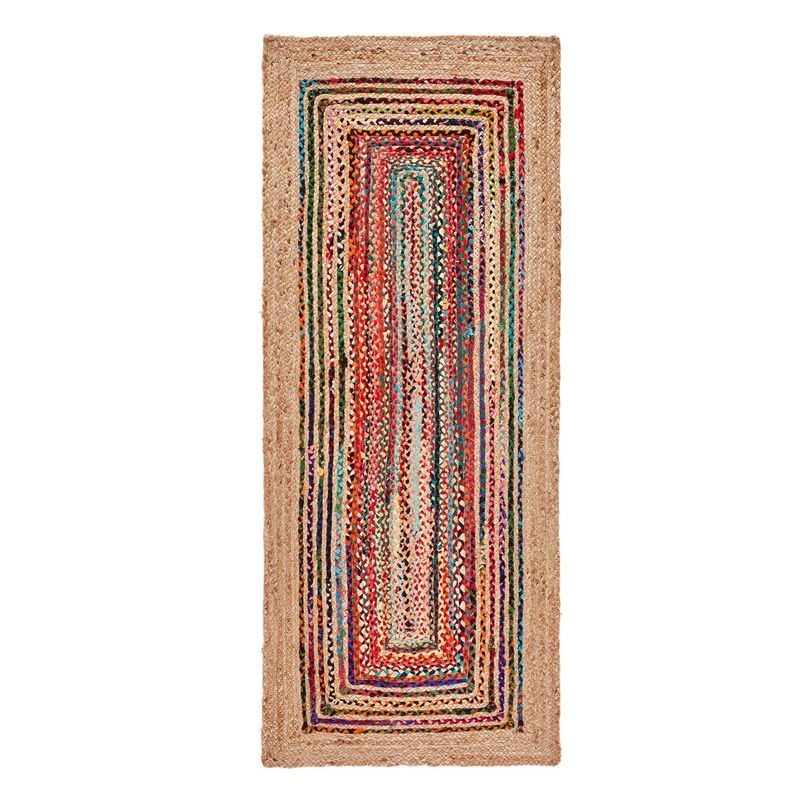 Ковер Carpet Track Multicolored джут и хлопок Бежевый Мульти Ковер Carpet Track Multicolored джут и хлопок Бежевый Мульти в Челябинске | Loft Concept