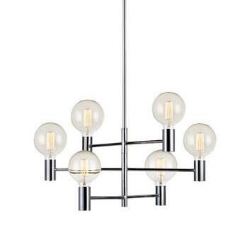 Люстра Helix Chandelier Chrome Хром в Челябинске | Loft Concept 