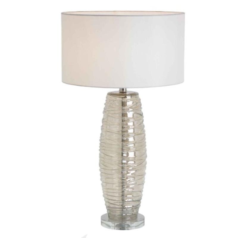 Настольная лампа Gretta Table Lamp Белый Прозрачный Настольная лампа Gretta Table Lamp Белый Прозрачный в Челябинске | Loft Concept