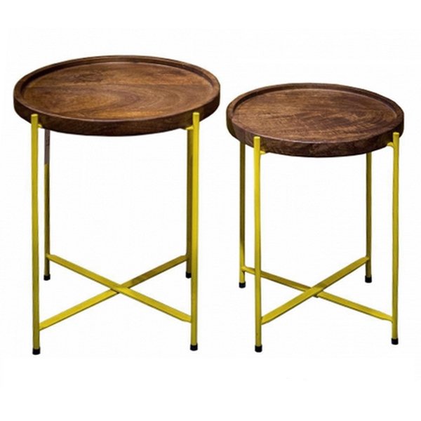 Комплект столиков Round side table set Акация Комплект столиков Round side table set Акация в Челябинске | Loft Concept
