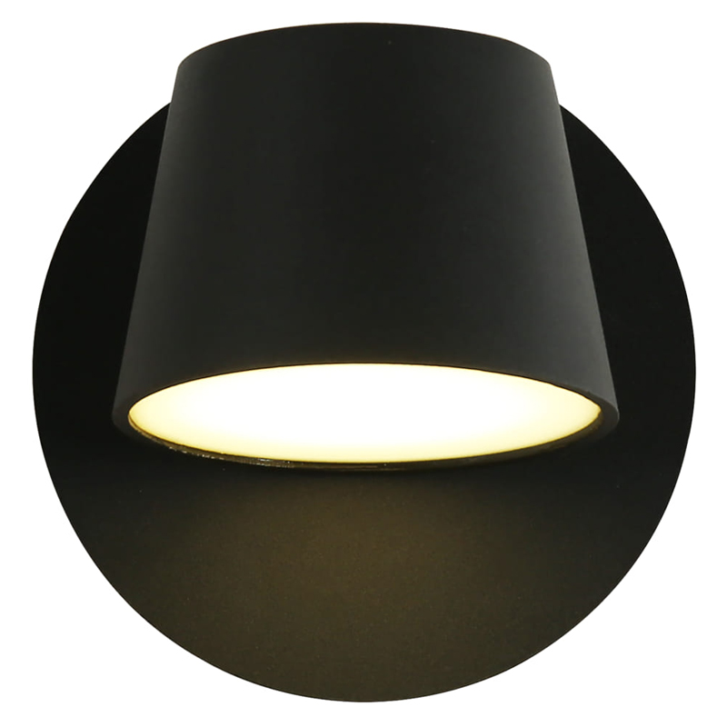Бра в черном цвете Retro Future Light Черный Бра в черном цвете Retro Future Light Черный в Челябинске | Loft Concept
