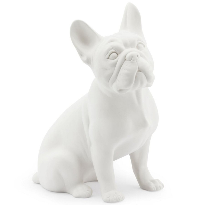 Статуэтка Abhika French Bulldog White Белый Статуэтка Abhika French Bulldog White Белый в Челябинске | Loft Concept