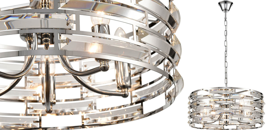 Люстра Chandelier Glass Inserts Люстра Chandelier Glass Inserts - Loft-Concept в Челябинске