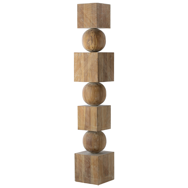 Арт-объект Art Object Squares and Balls made wood Арт-объект Art Object Squares and Balls made wood в Челябинске | Loft Concept