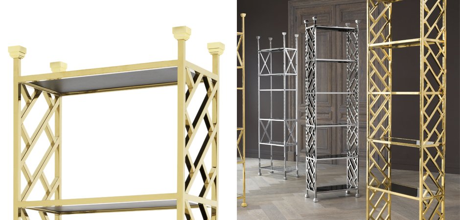 Стеллаж Eichholtz Cabinet Skyler Стеллаж Eichholtz Cabinet Skyler - Loft-Concept в Челябинске