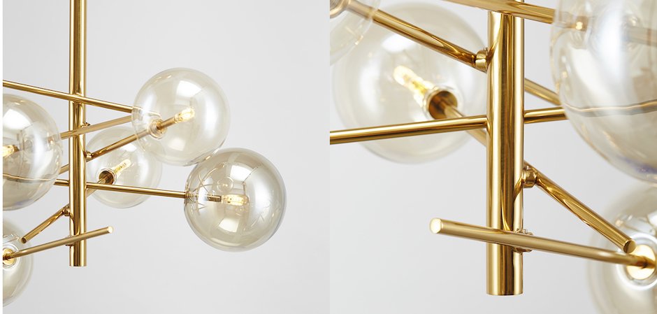 Люстра Bolle hanging lamp Gallotti & radice Люстра Bolle hanging lamp Gallotti & radice - Loft-Concept в Челябинске