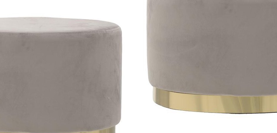 Пуф Golden Belt Beige Pastel Пуф Golden Belt Beige Pastel - Loft-Concept в Челябинске