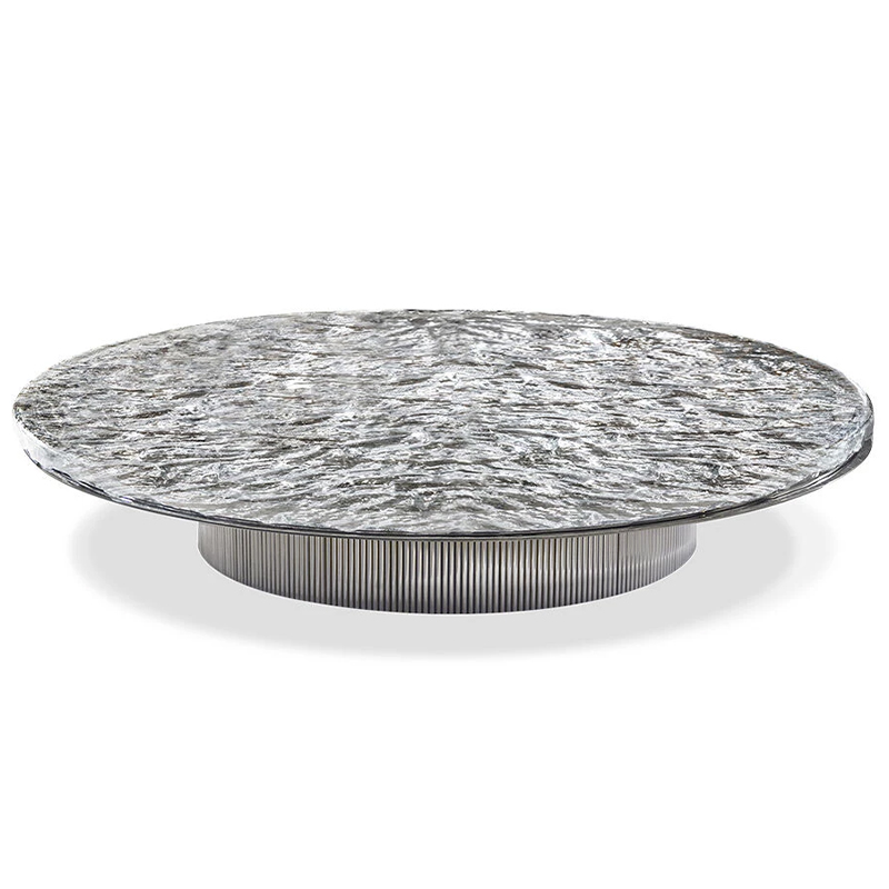 Кофейный стол Miller Coffee Table Серебряный Прозрачный Кофейный стол Miller Coffee Table Серебряный Прозрачный в Челябинске | Loft Concept