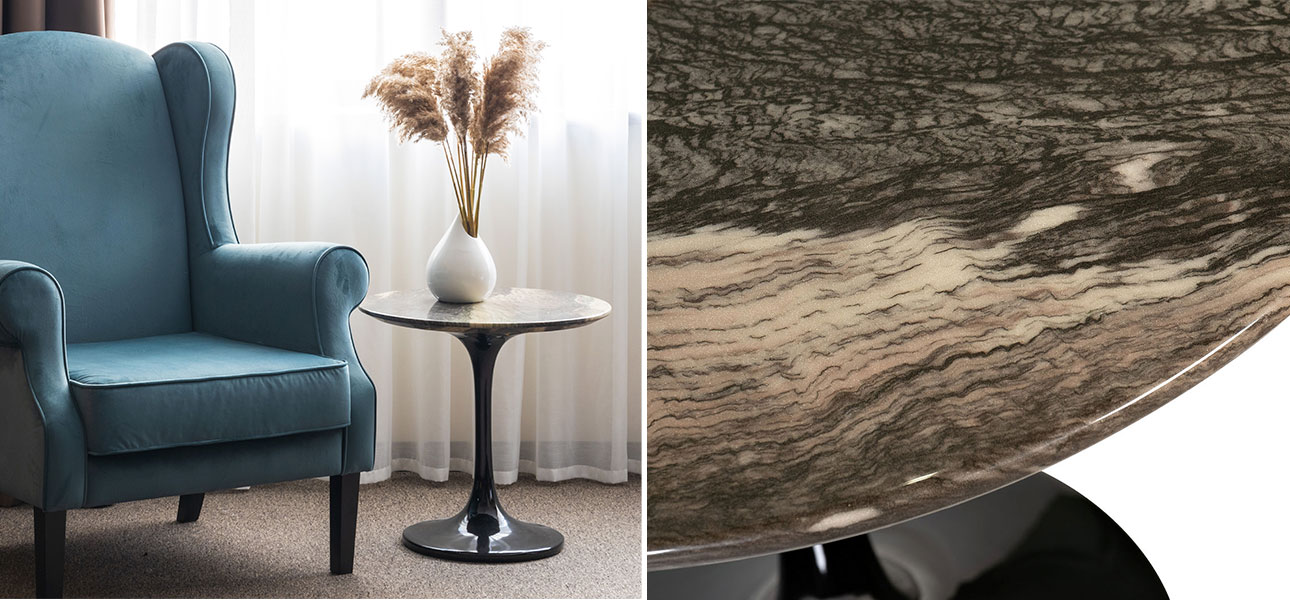 Столик журнальный Nord black - фото