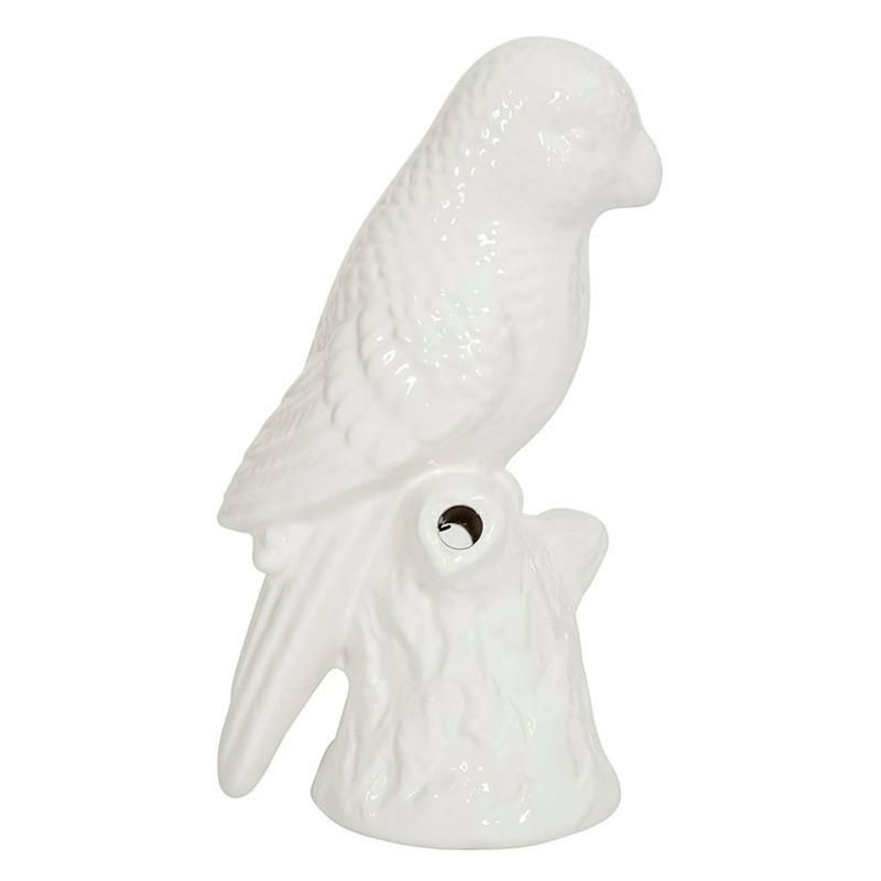 Фигурка керамика белый попугай Small Parrot Белый Фигурка керамика белый попугай Small Parrot Белый в Челябинске | Loft Concept