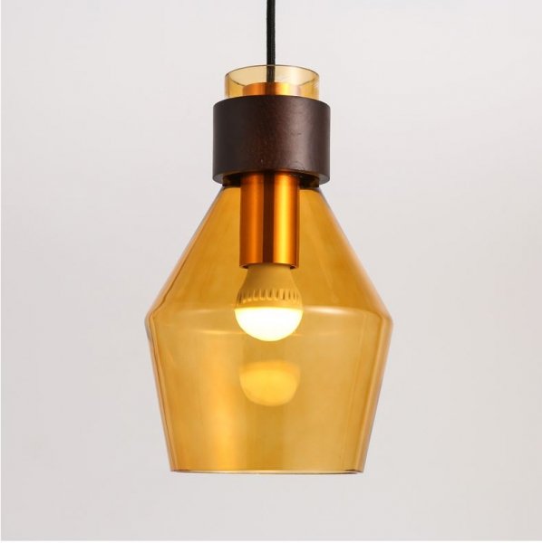 Подвесной светильник Miami Yellow glass Подвесной светильник Miami Yellow glass в Челябинске | Loft Concept