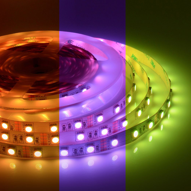 Светодиодная лента 14,4W/m 60LED/m 5050SMD разноцветная 5M Белый Светодиодная лента 14,4W/m 60LED/m 5050SMD разноцветная 5M Белый в Челябинске | Loft Concept