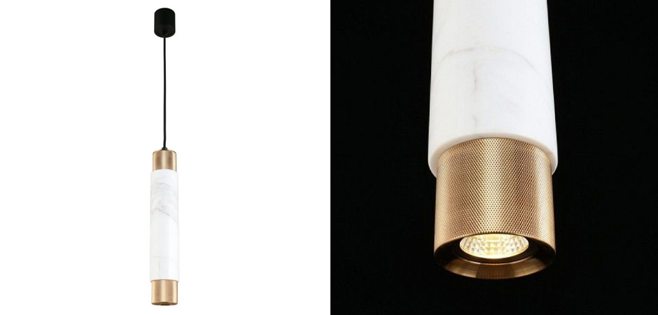 Подвесной светильник Cocktail Tube Бронзовый Подвесной светильник Cocktail Tube Бронзовый - Loft-Concept в Челябинске