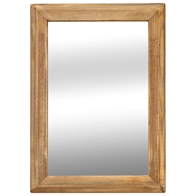 Настенное зеркало в деревянной раме Bruno Mirror Древесина Зеркало Настенное зеркало в деревянной раме Bruno Mirror Древесина Зеркало в Челябинске | Loft Concept