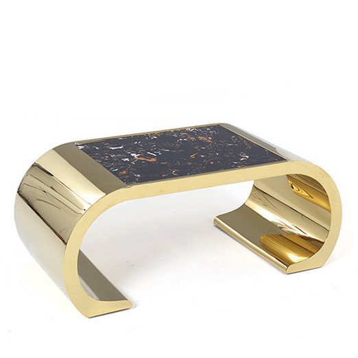 Кофейный стол Gold Regulus Глянцевое золото Кофейный стол Gold Regulus Глянцевое золото в Челябинске | Loft Concept