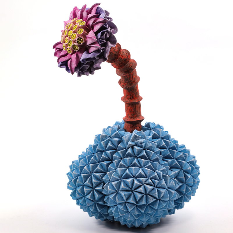 Статуэтка тропический фрукт Pandora Tropical Fruit Blue Pink Lilac Flower Мульти Голубой Статуэтка тропический фрукт Pandora Tropical Fruit Blue Pink Lilac Flower Мульти Голубой в Челябинске | Loft Concept