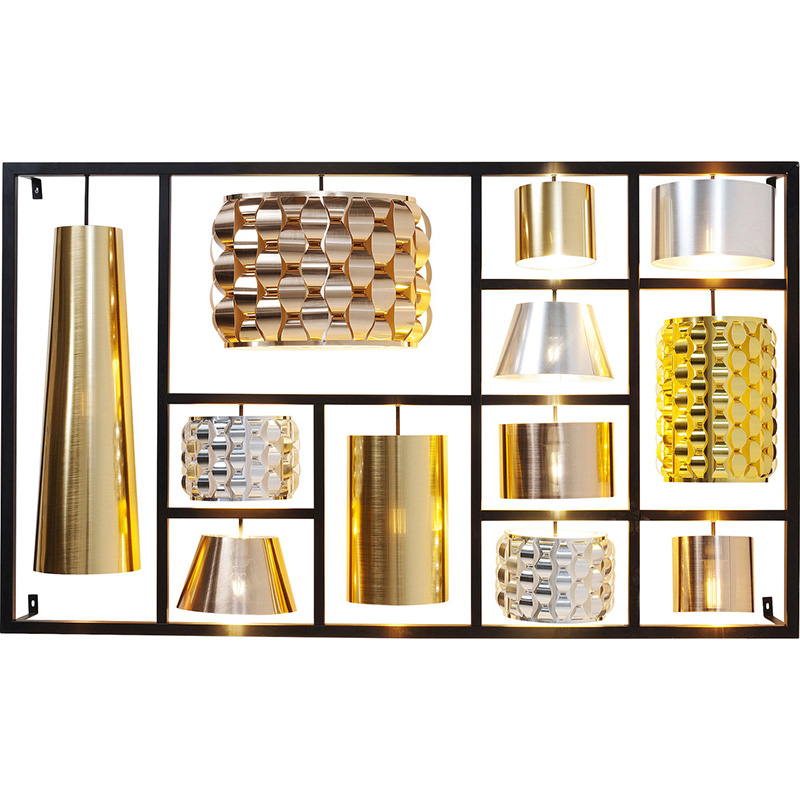 Бра Plusieurs Lamps gold Золотой Серебряный Бра Plusieurs Lamps gold Золотой Серебряный в Челябинске | Loft Concept