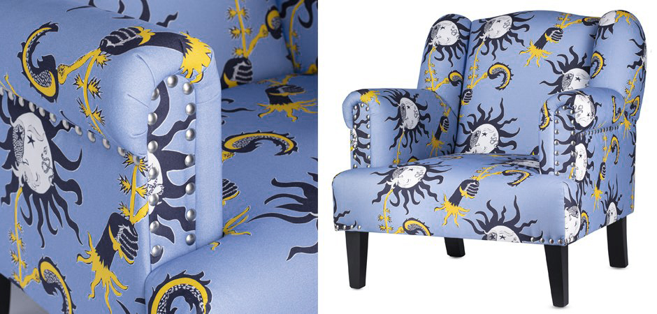 Pierre Frey Soleil A Moustache Кресло - Loft-Concept в Челябинске